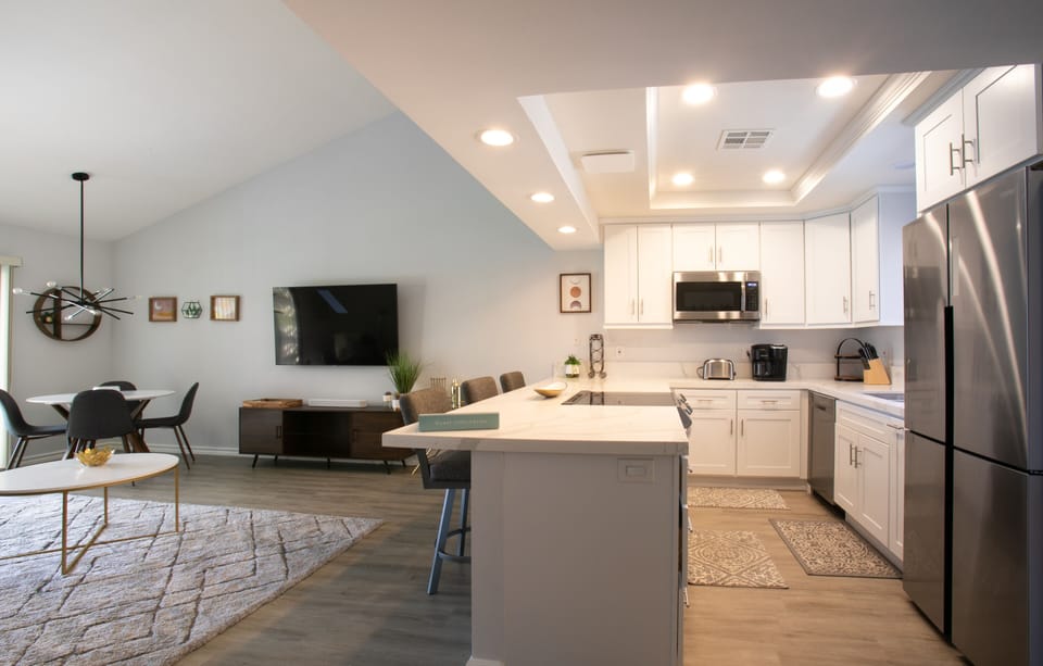 Fully equipped kitchen