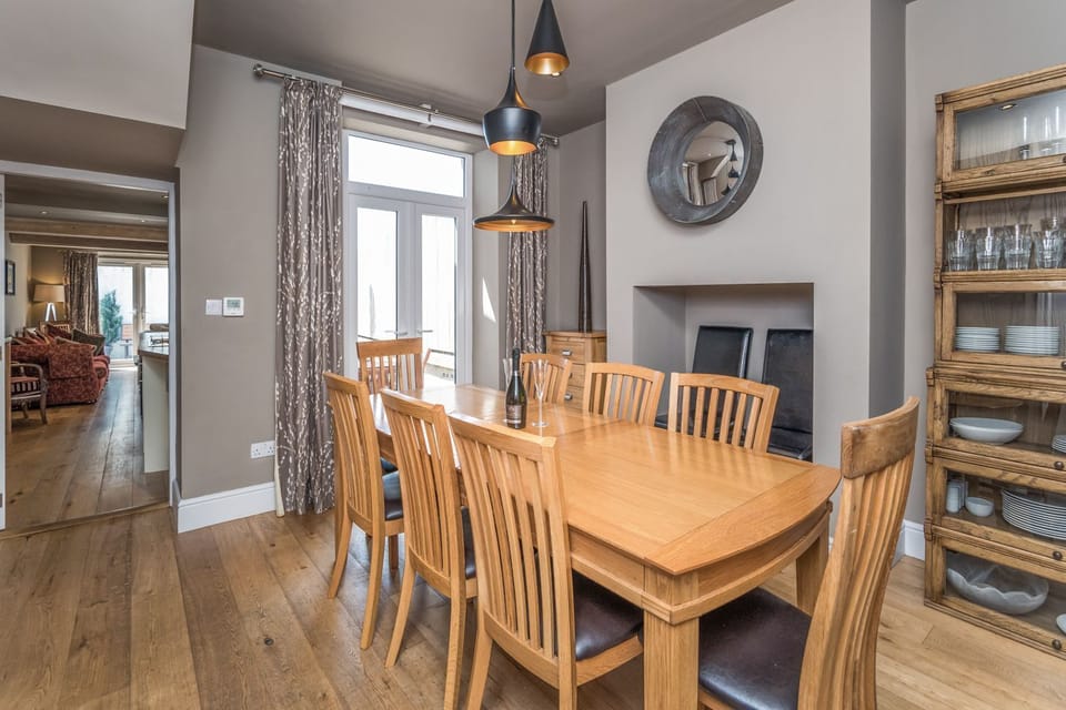 The townhouse offers views over beautiful Skiddaw