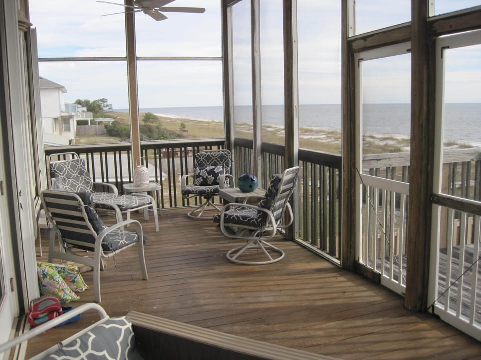 Beach side porch
