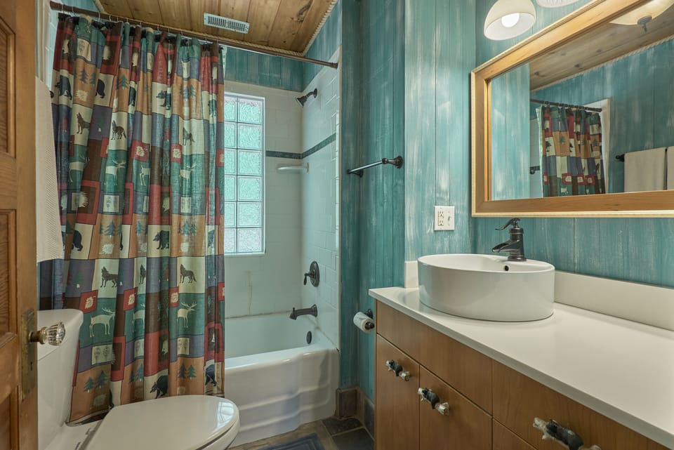 Main floor bathroom