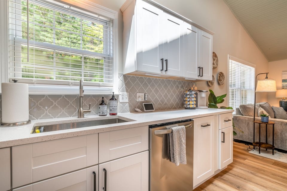 Newly renovated kitchen