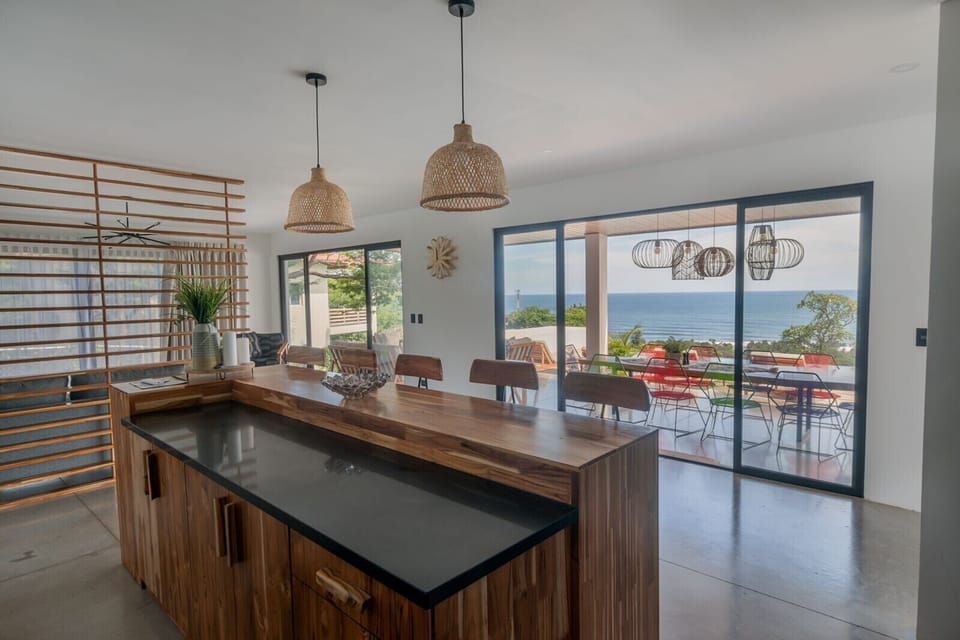 View from the kitchen 