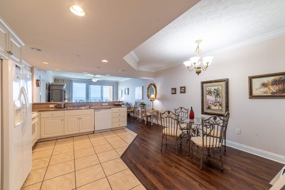 The open floor plan is great for entertaining