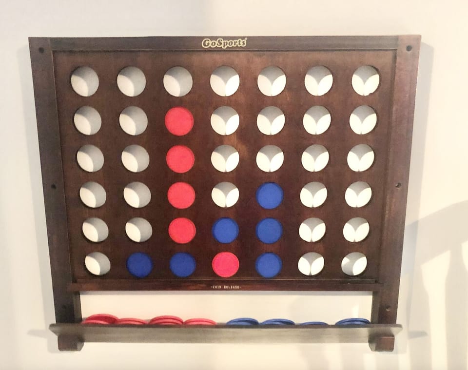 Game Room - GoSports Wall Mounted Giant 4 in a Row.