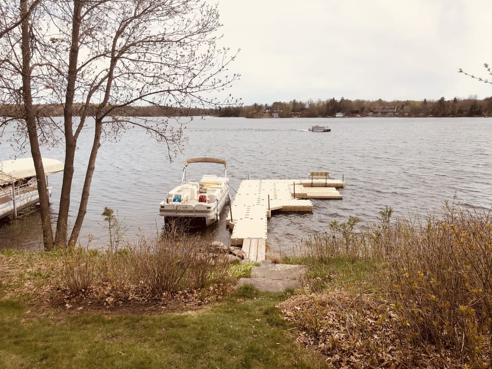 Lake view from Cottage