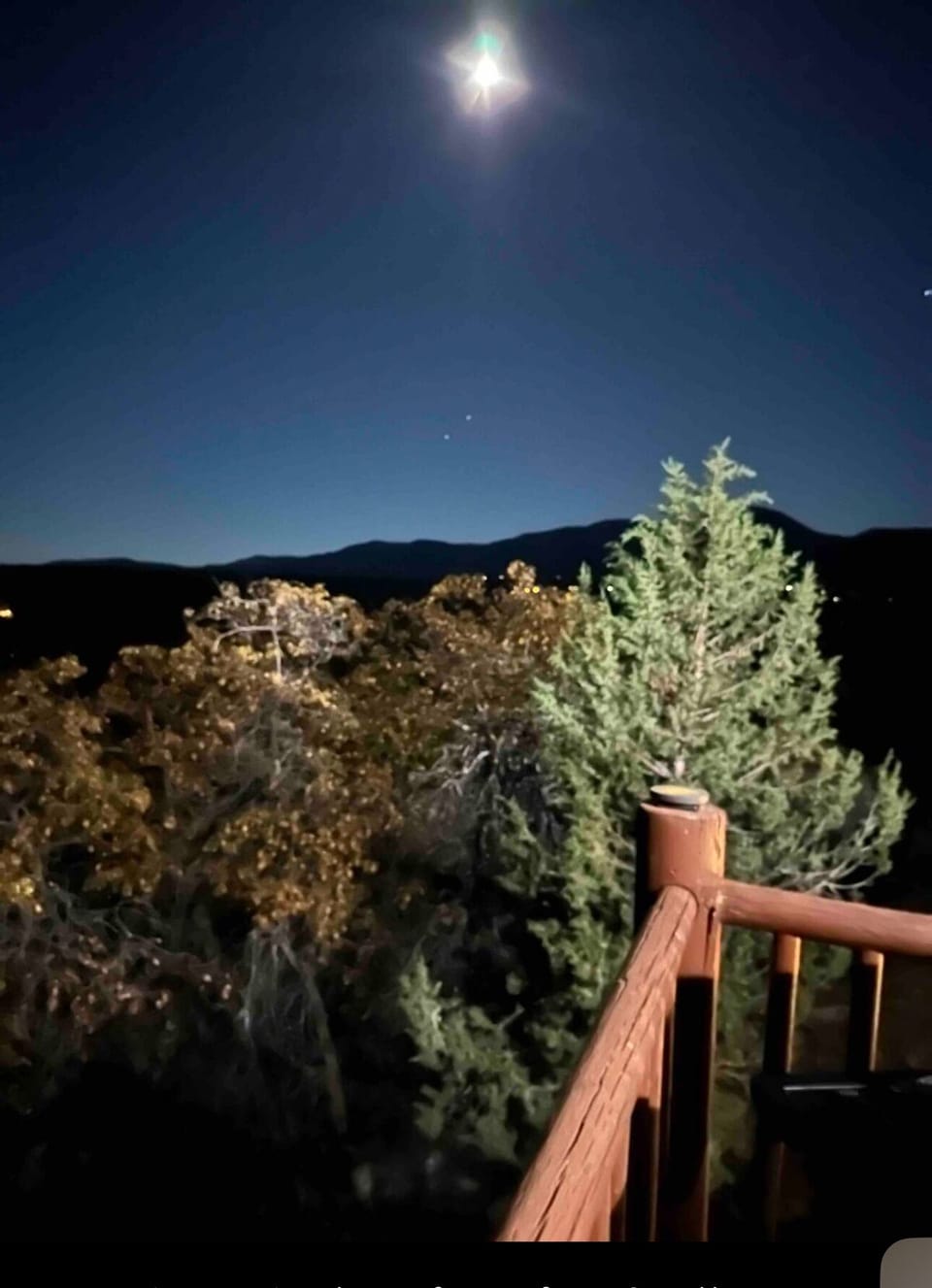 view from patio