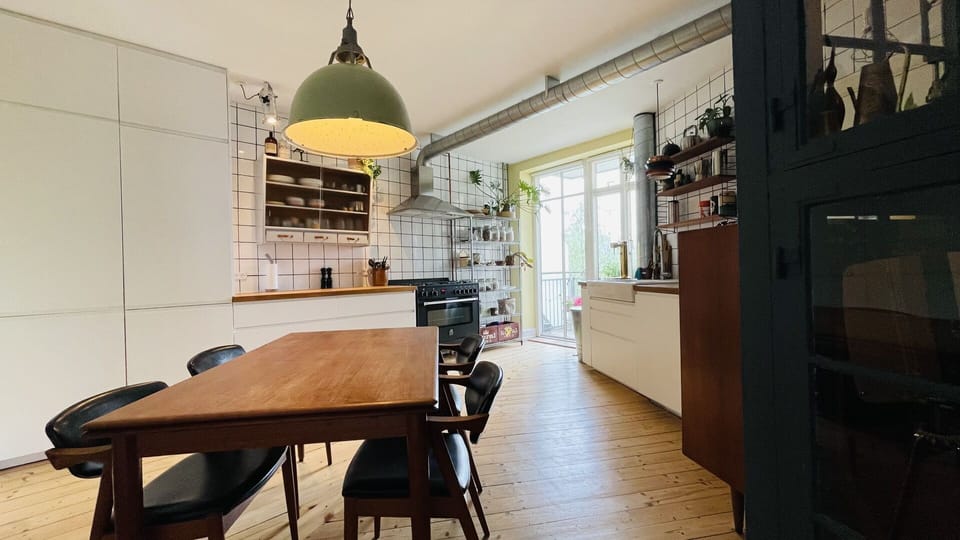 Dining Room, Kitchen