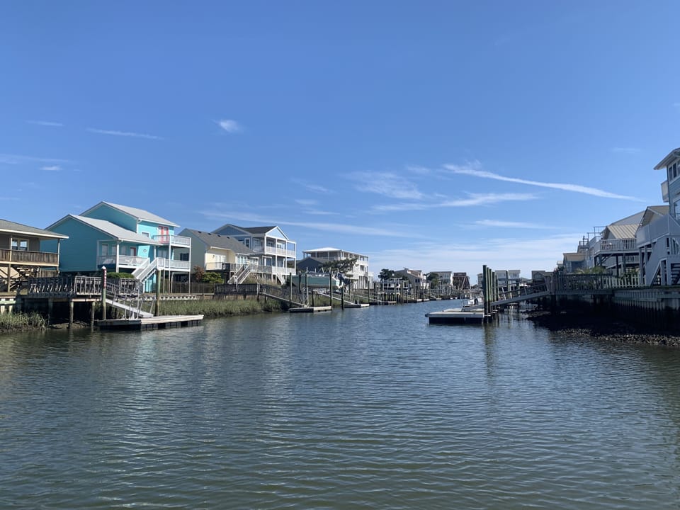 Our canal from the water.