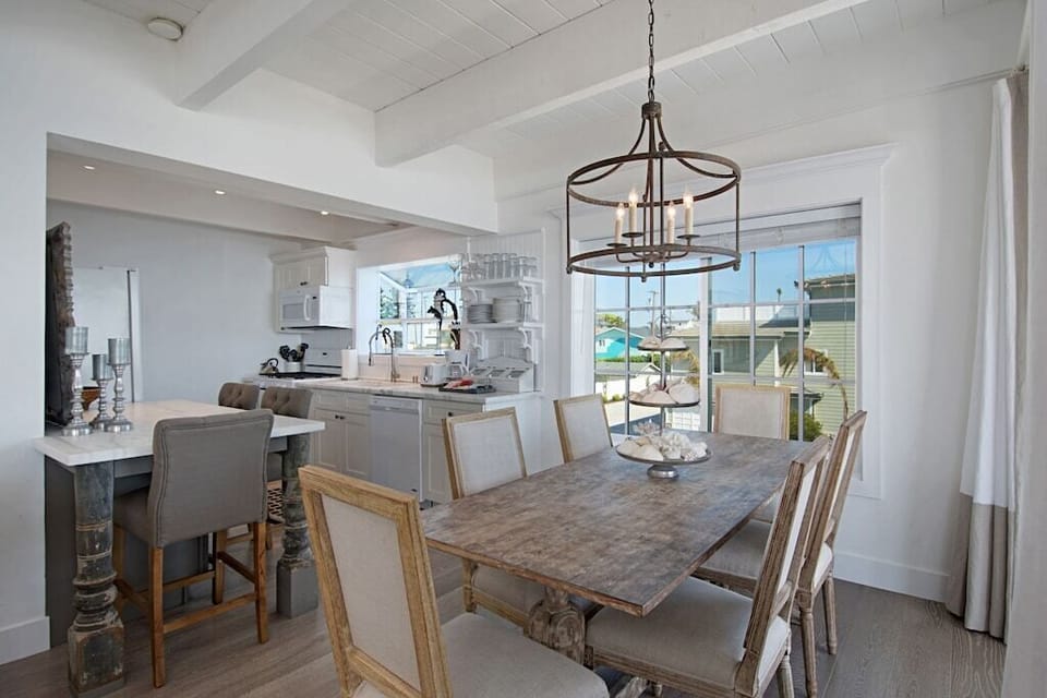 Large dining and kitchen. Room for everyone.