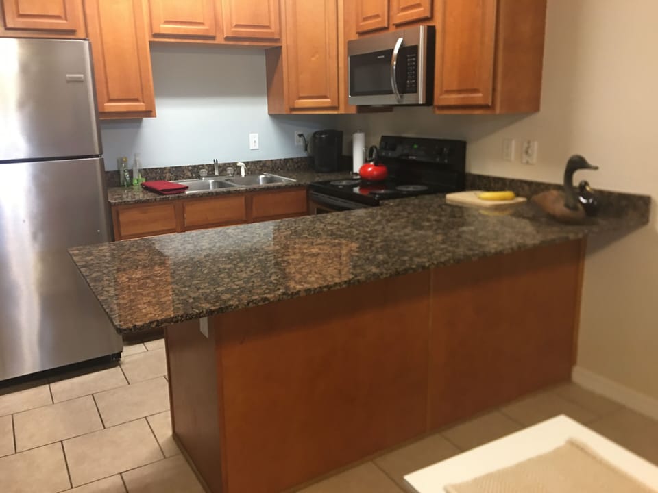 Kitchen with Bar
