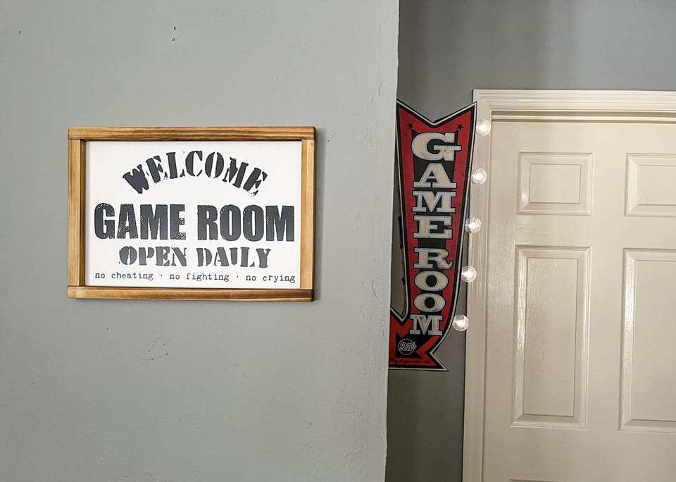 Welcome to the Game Room....Game ON! 