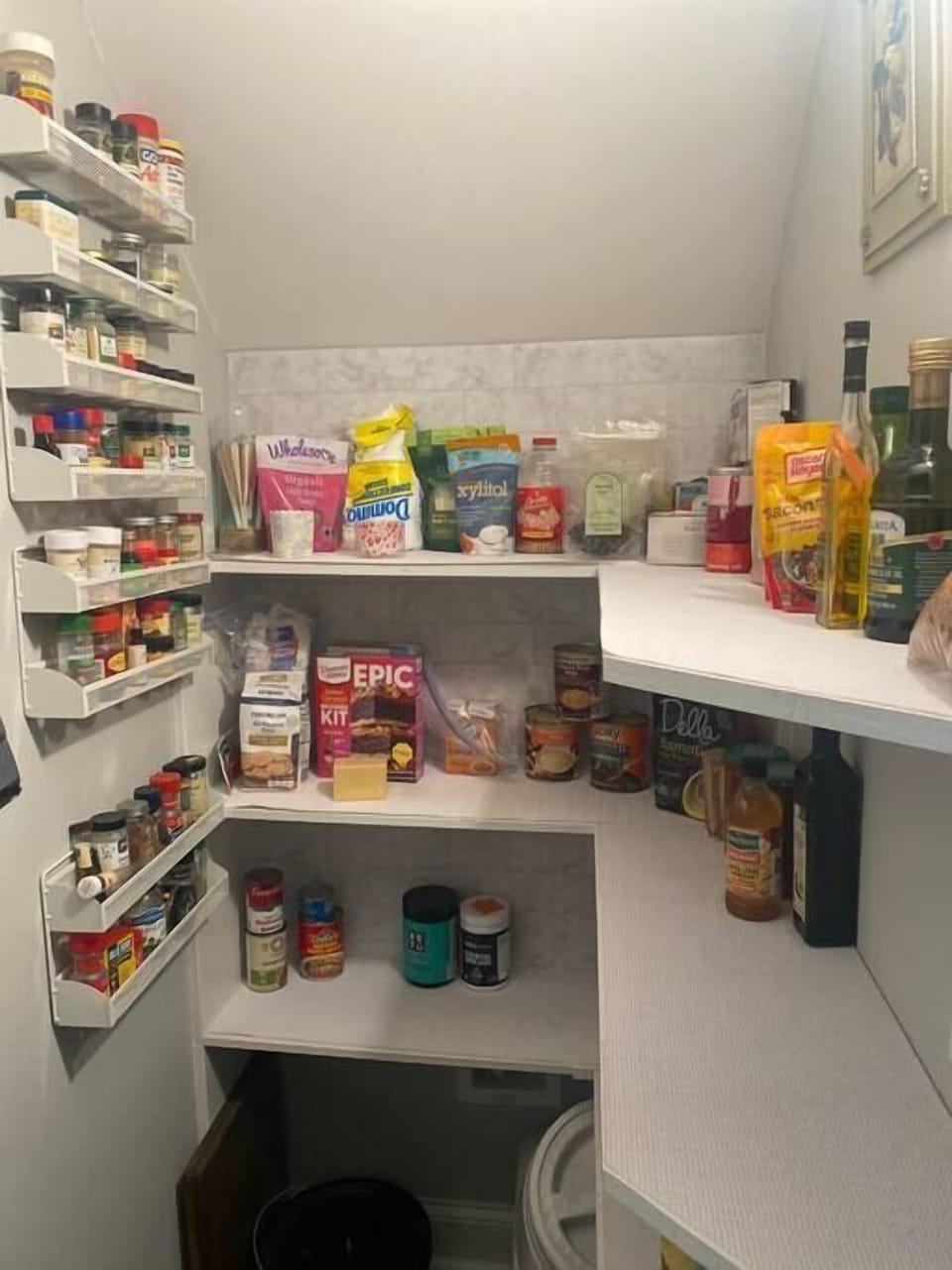 Stocked pantry