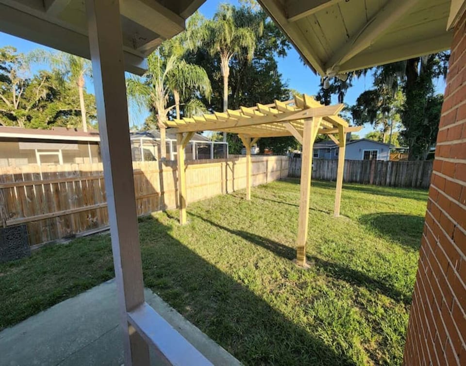 Back yard