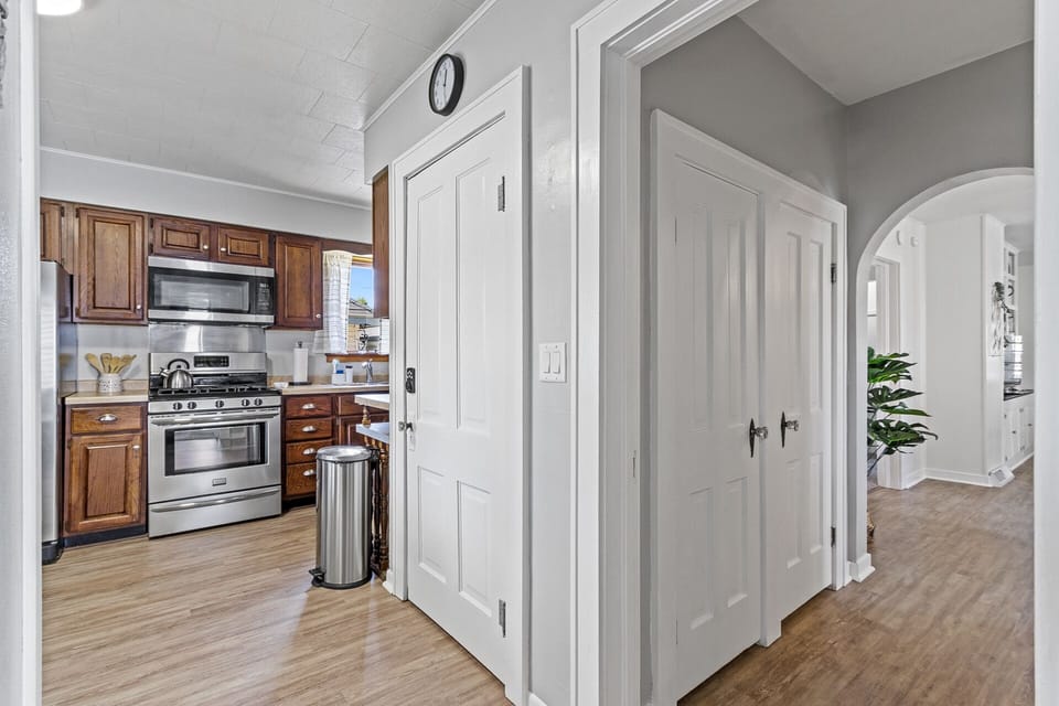 Hall Closet- holds towels