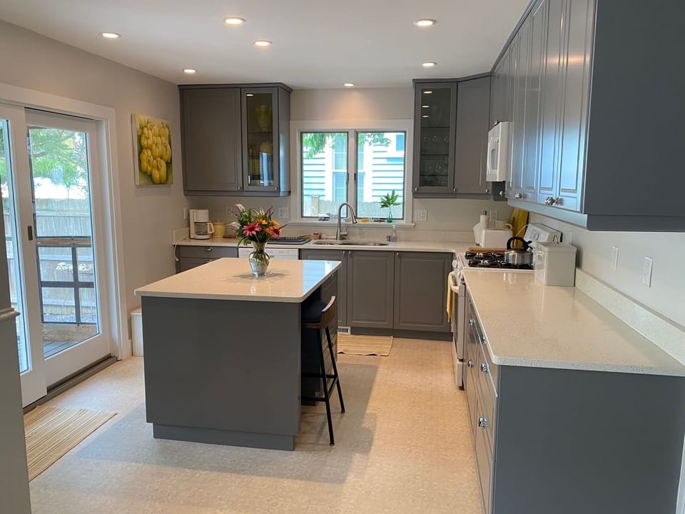 Modern kitchen with island
