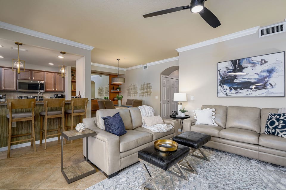WOW!!! Living space for you to connect or disconnect with others.