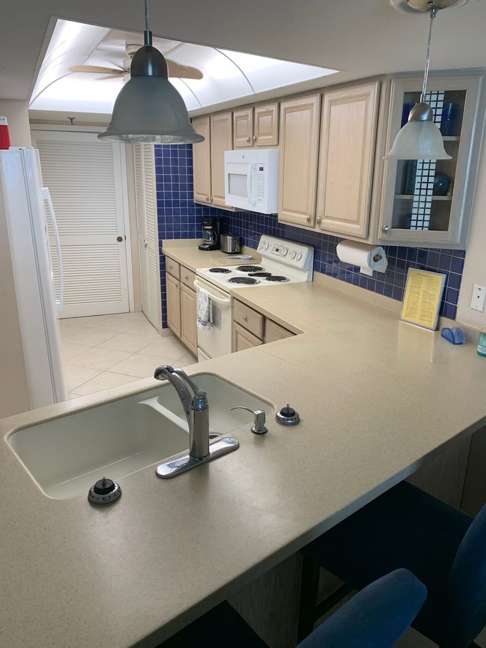 Plenty of cabinet & counter space to cook & entertain!