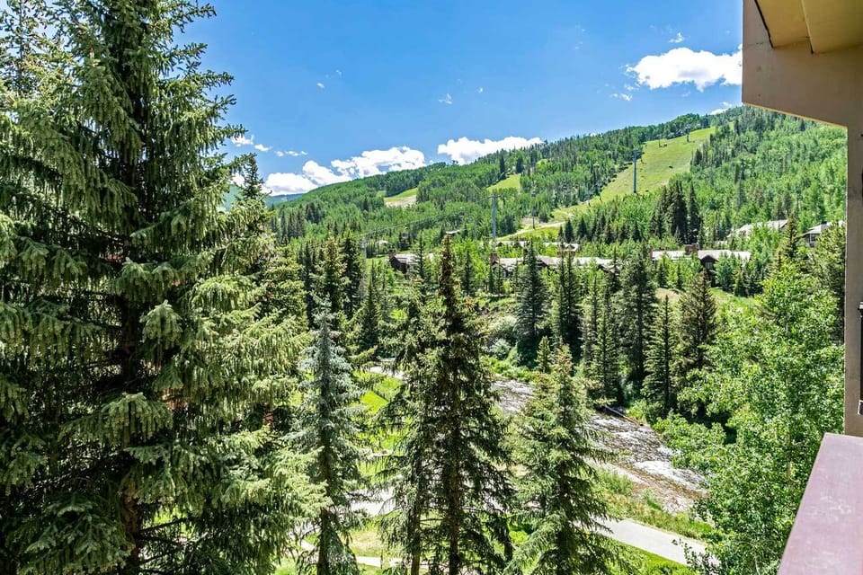 Antlers Vail Two Bedroom Two Bathroom Residences Private Balcony View