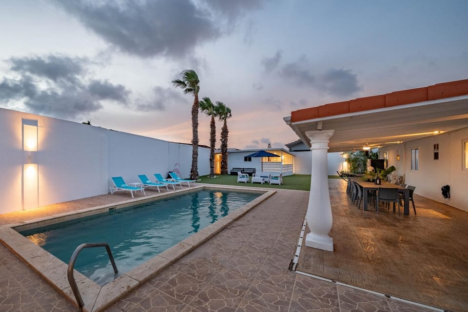 Private Pool and Private Patio.