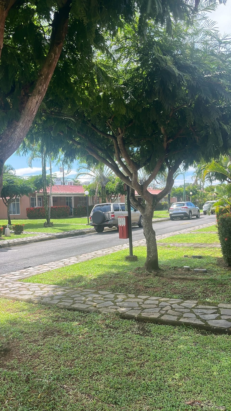 Outside of the Villa