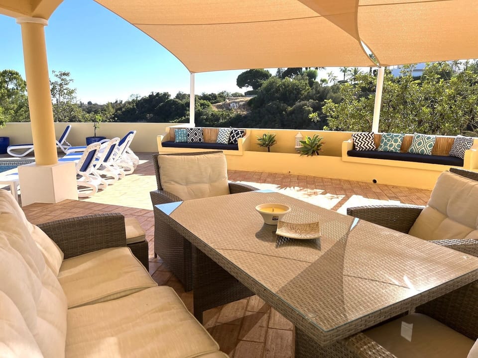 Outdoor seating area