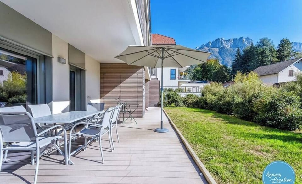 Terrasse + jardin