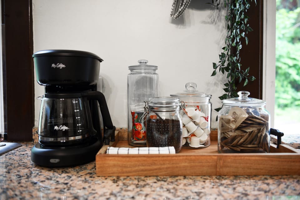 Full coffee bar to start your mornings right! 