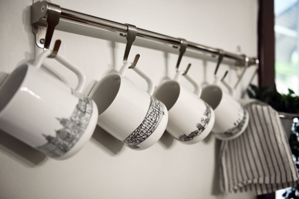 Sip your morning joe (or tea) out of hand made mugs by local Pittsburgh artist!