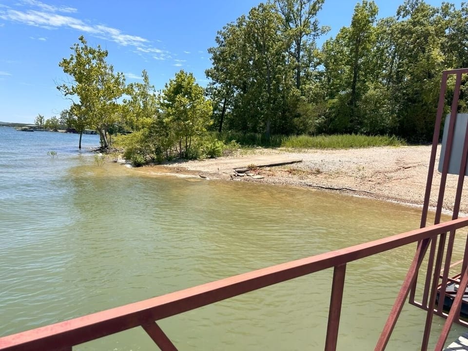 1 of 2 boat launch area's on property. 