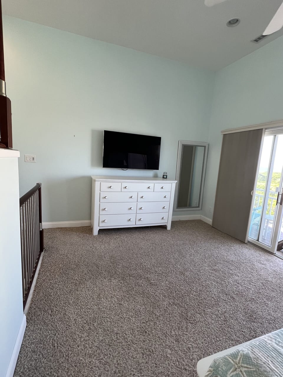TVs in all bedrooms plus living area. 