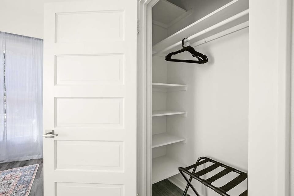 Plenty of closet space