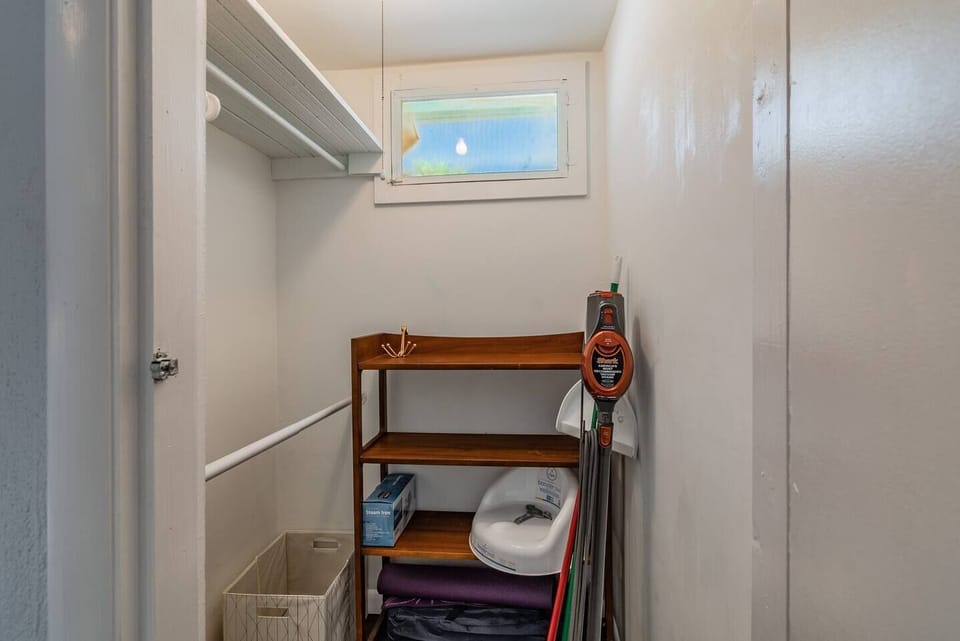 Worry not about where to put luggage during your stay! We have plenty of storage