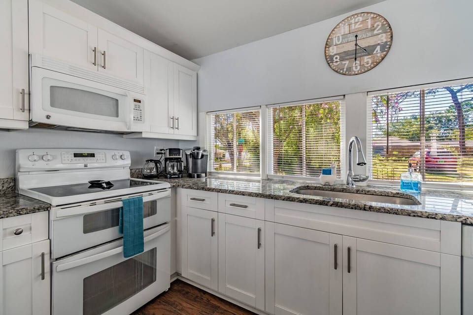 Cook great meals for the family in our fully equipped kitchen to share with family