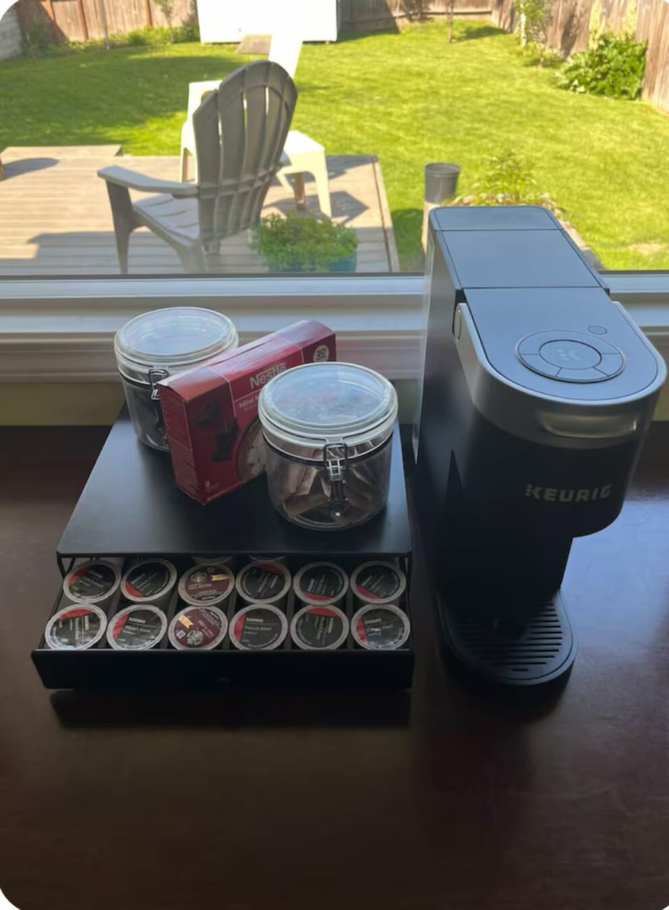 Coffee and tea provided
