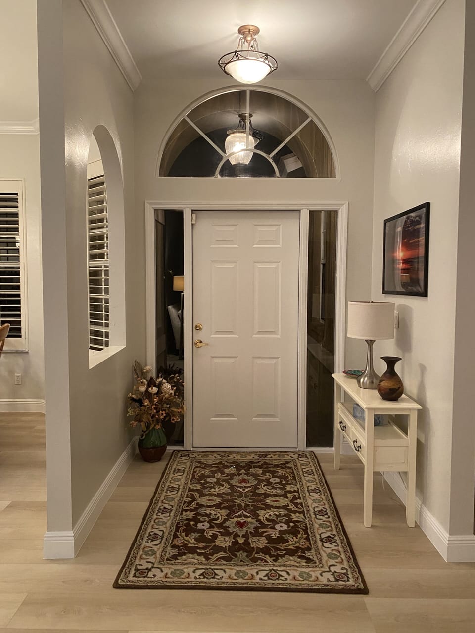 Front door entrance