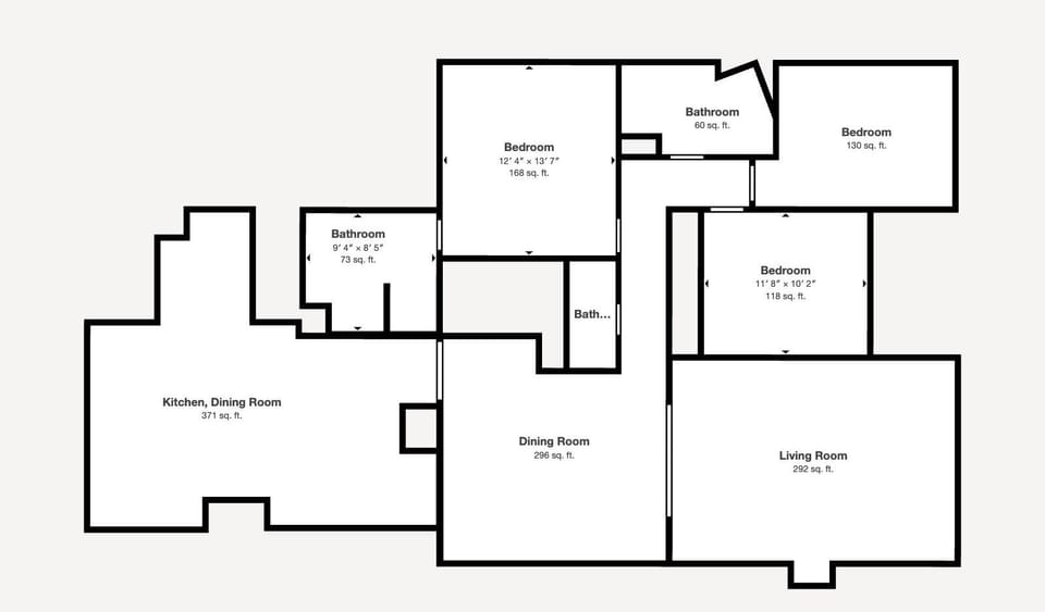 Red Rose Cottage - Floor 1