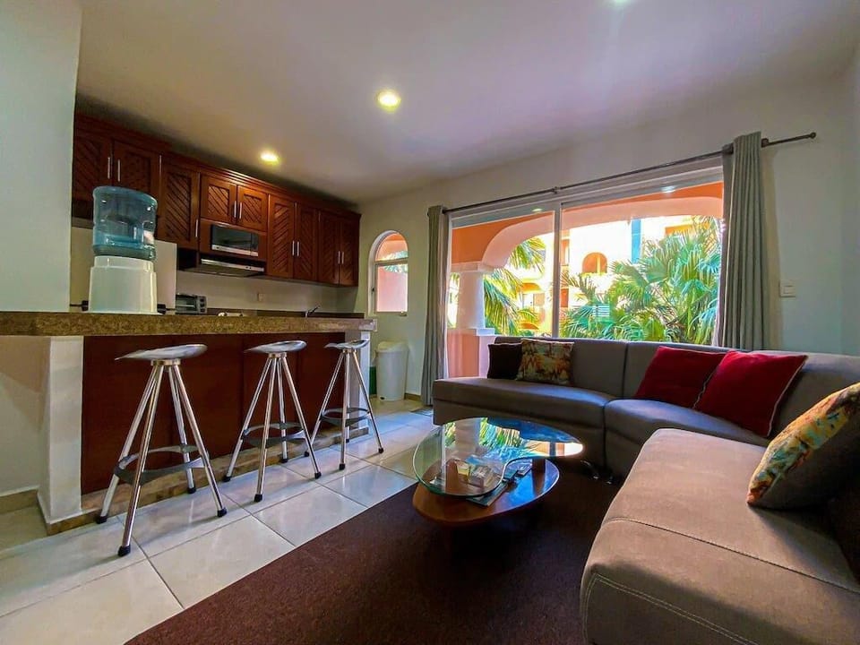 Good amount of living space.
