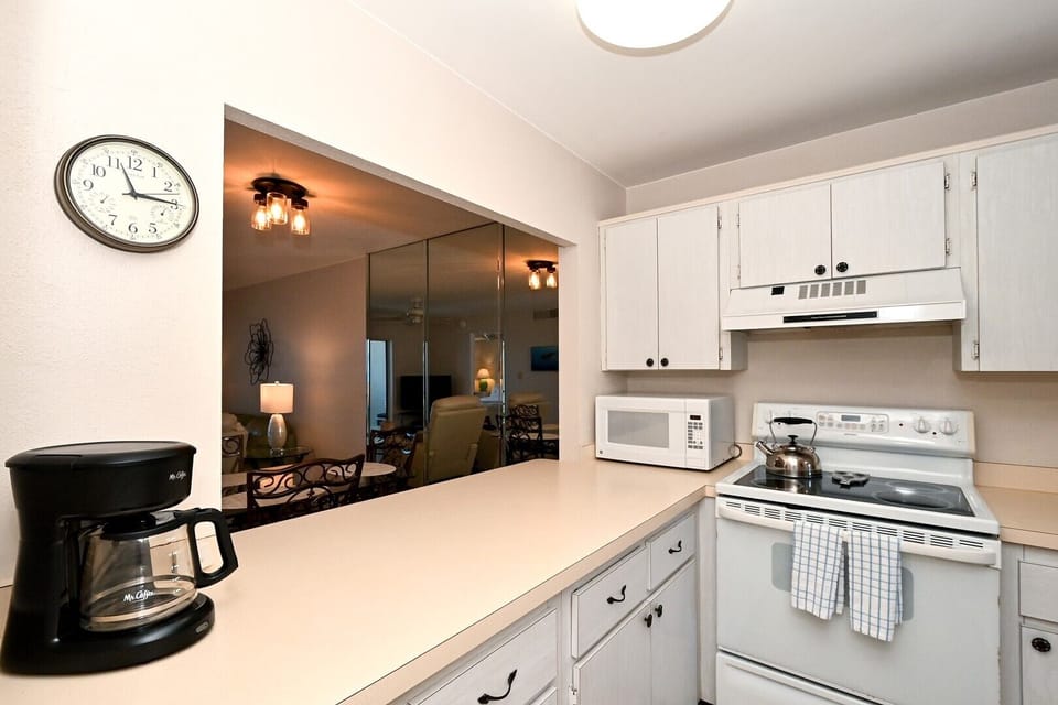 Kitchen with Regular Coffee Pot