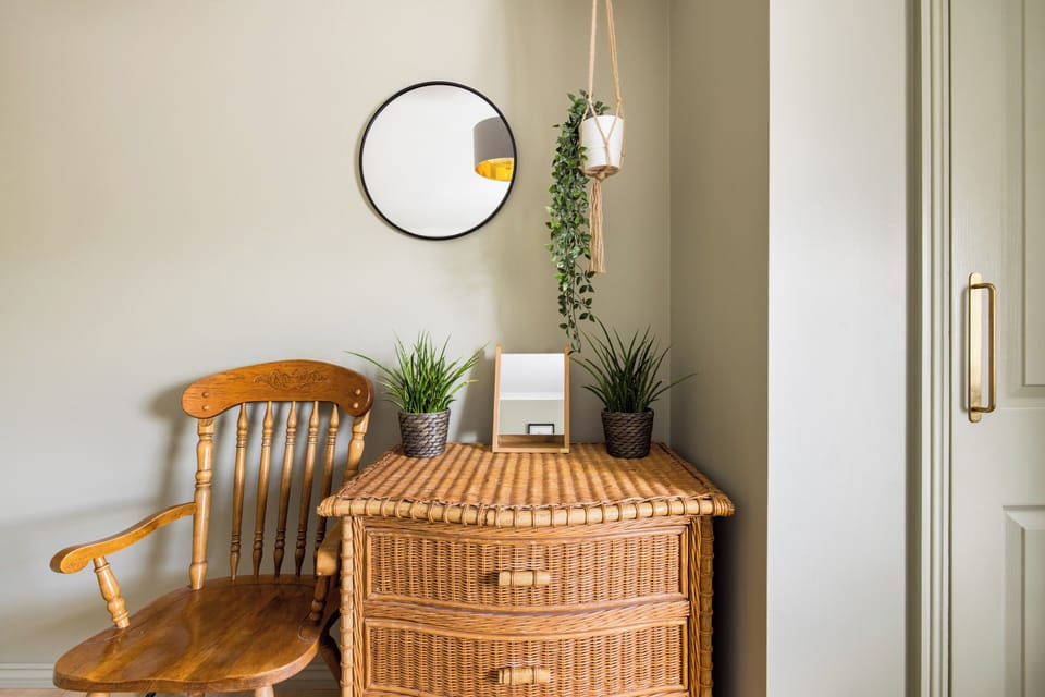 The twin room