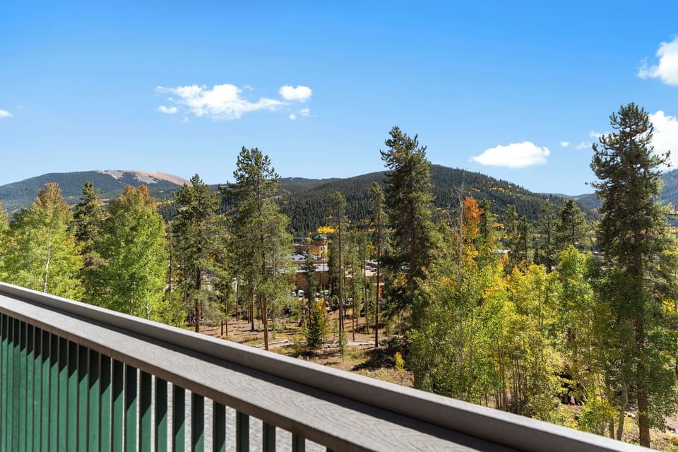 View from private balcony