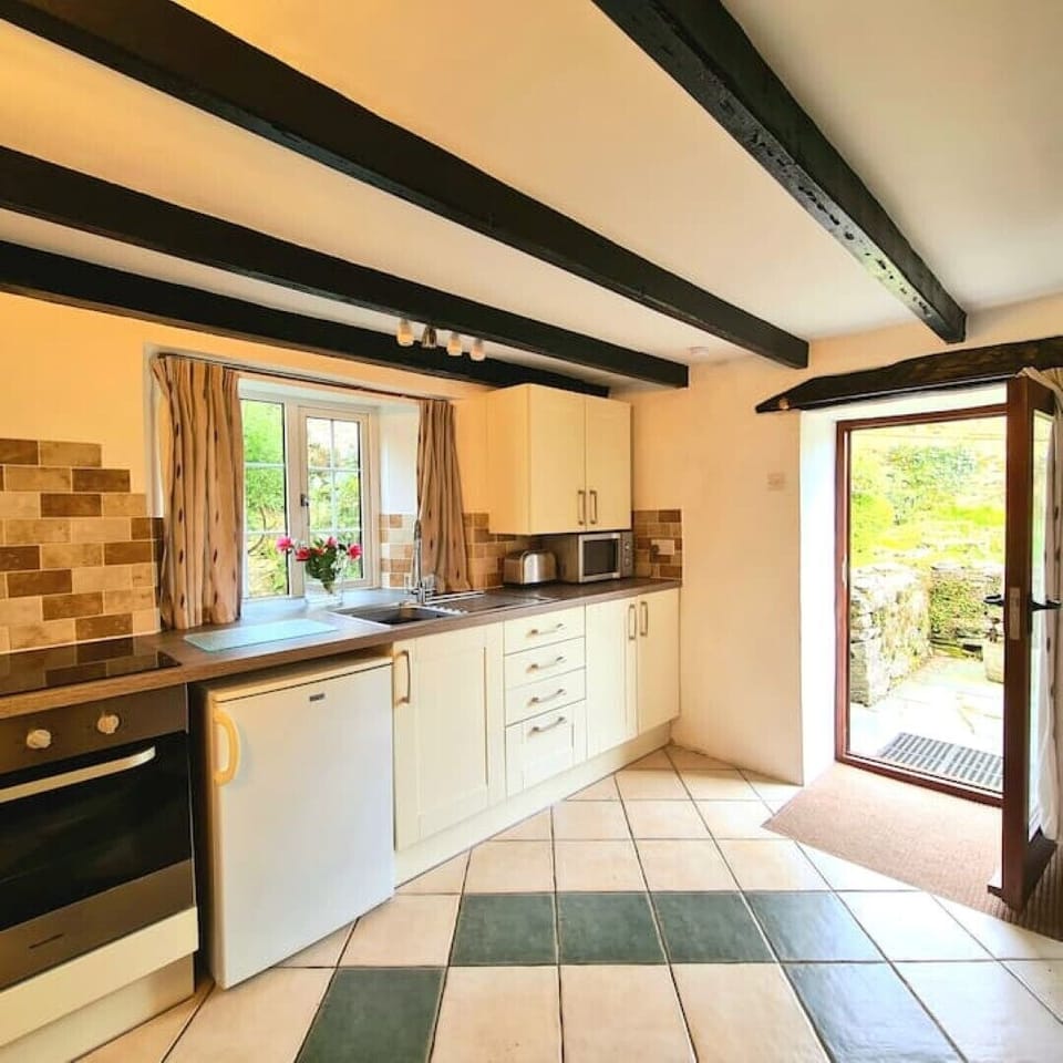 Entrance to the cottage