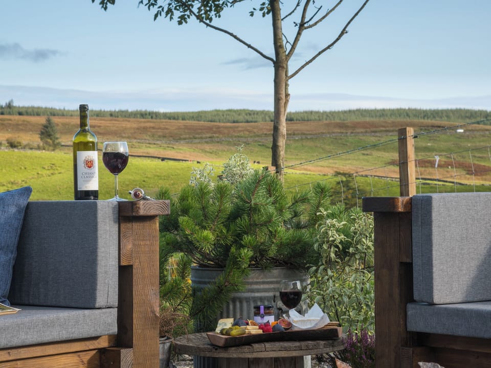 Sitting-out-area | The Dairy - Grobdale of Girthon, Near Laurieston