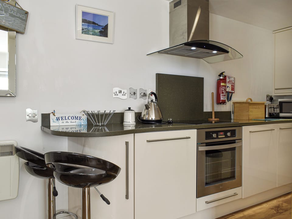 Kitchen | Trenpeskador - Quarter Deck Apartments, Porth, near Newquay
