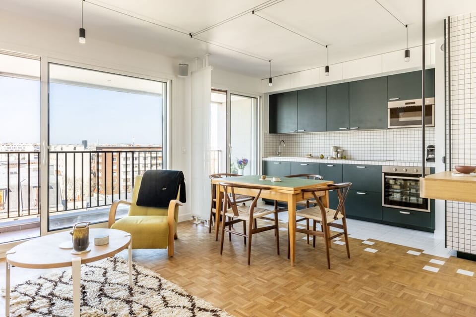 Modern open kitchen