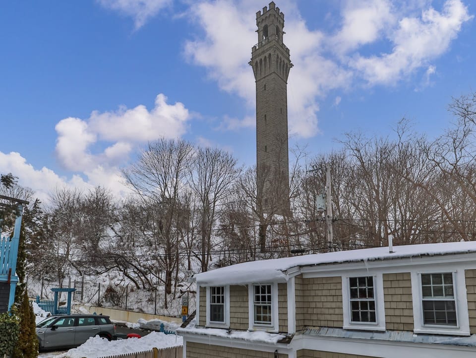 View of Monument from patio