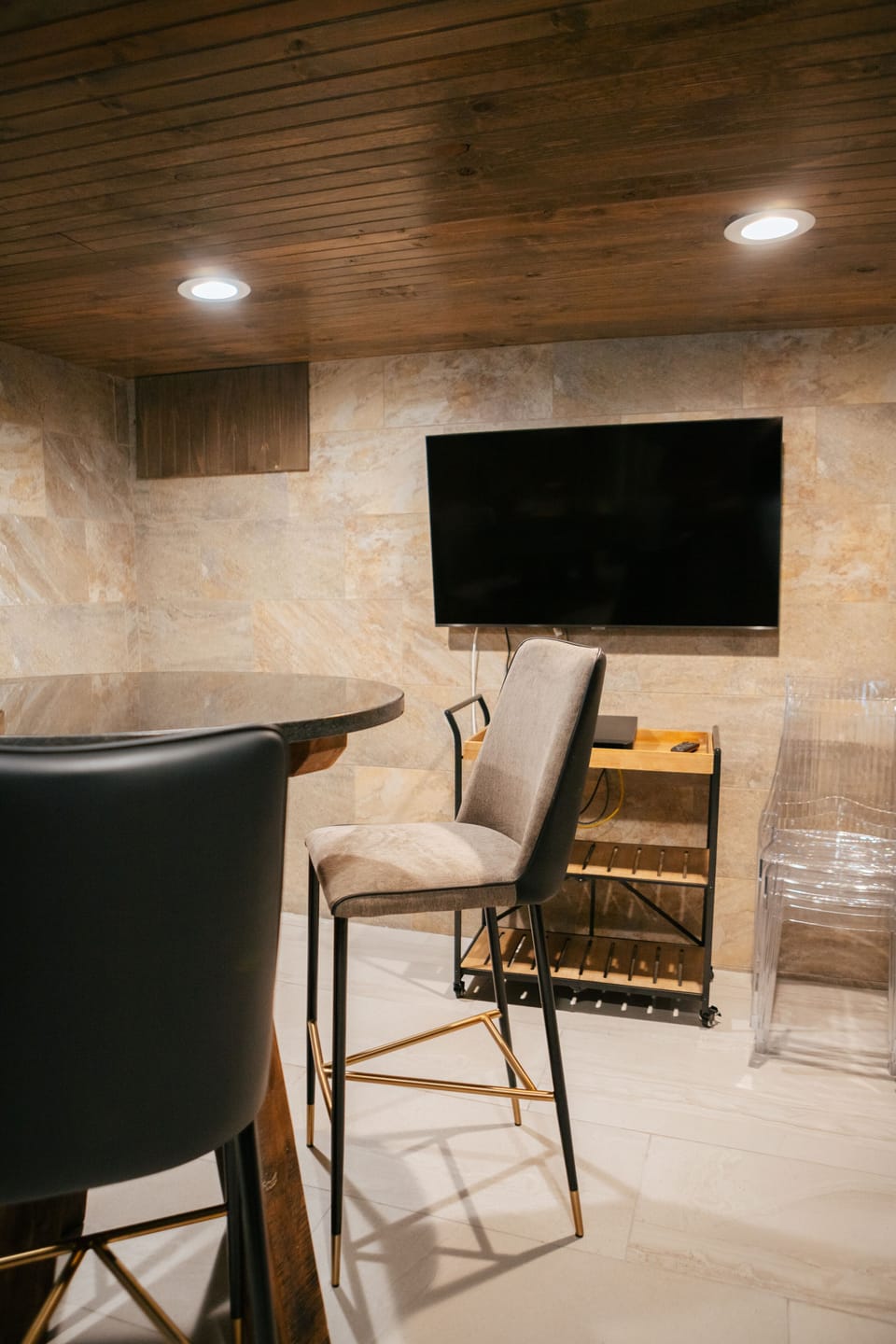 TV is provided inside lounge room