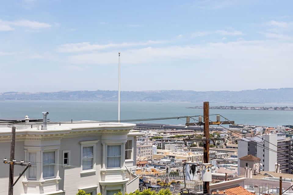 Views of the Bay & Treasure Island.  