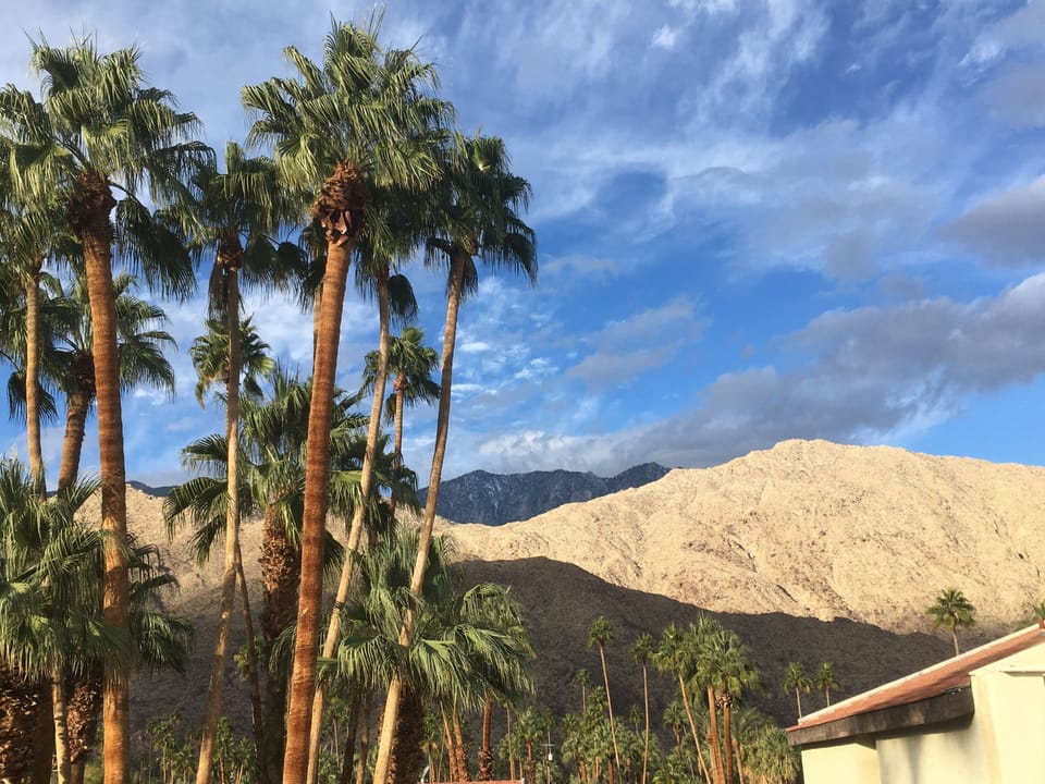 View from balcony