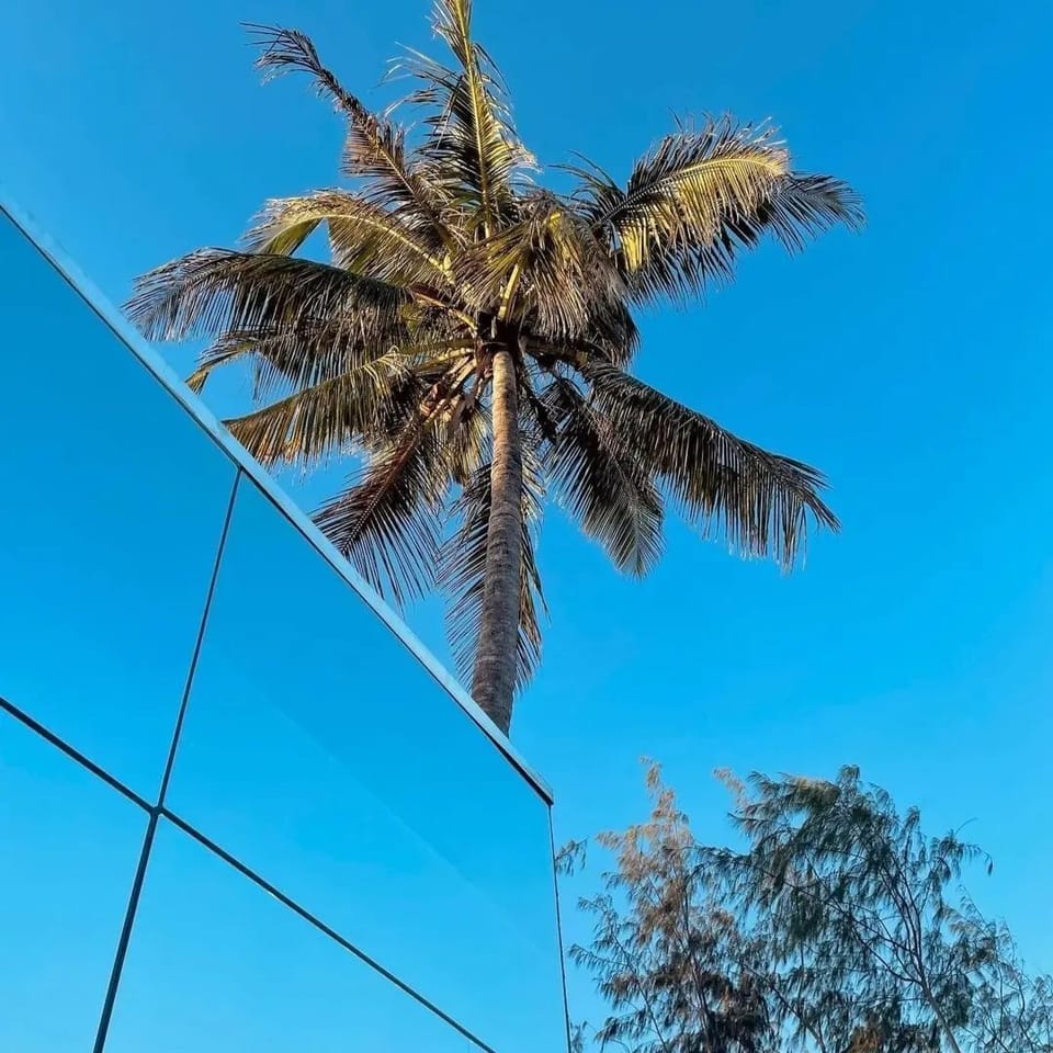 Clear blue skies