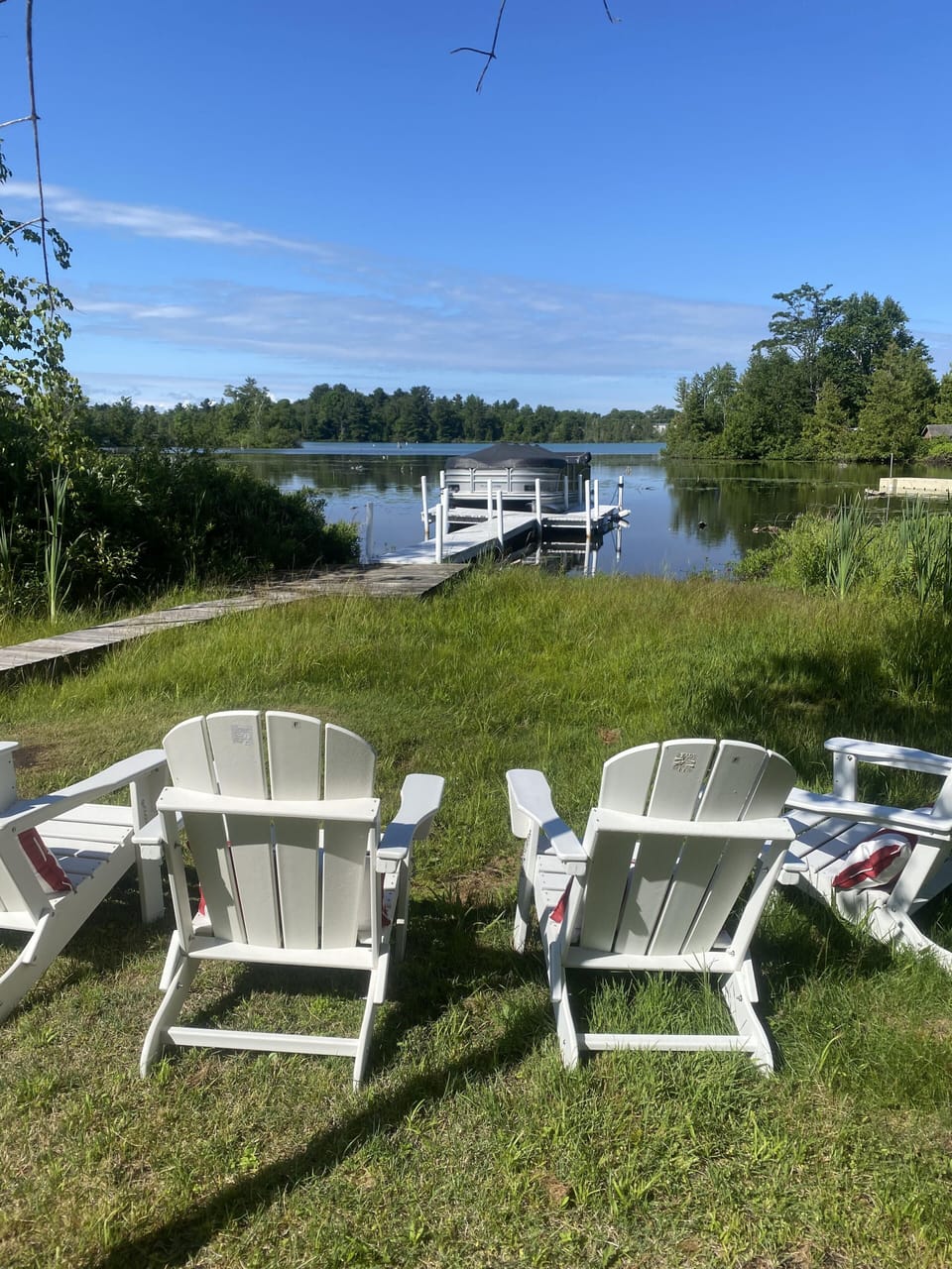 Great Elk River Views with your own private dock!